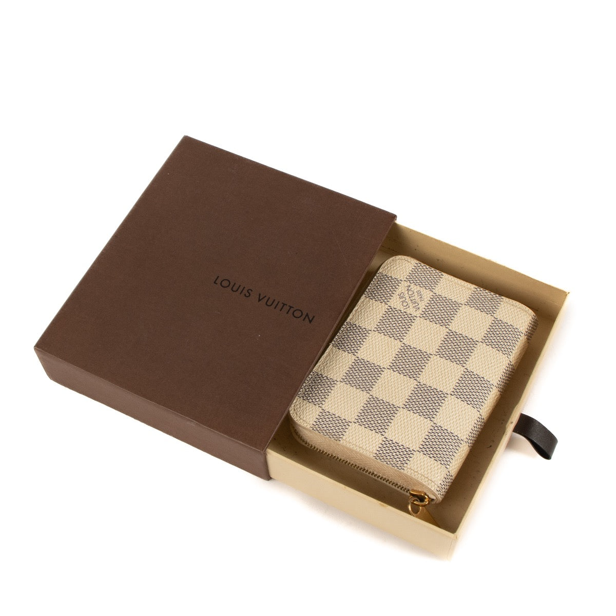 Shop authentic second-hand Louis Vuitton Damier Azur Zippy Coin Purse on Labellov.com