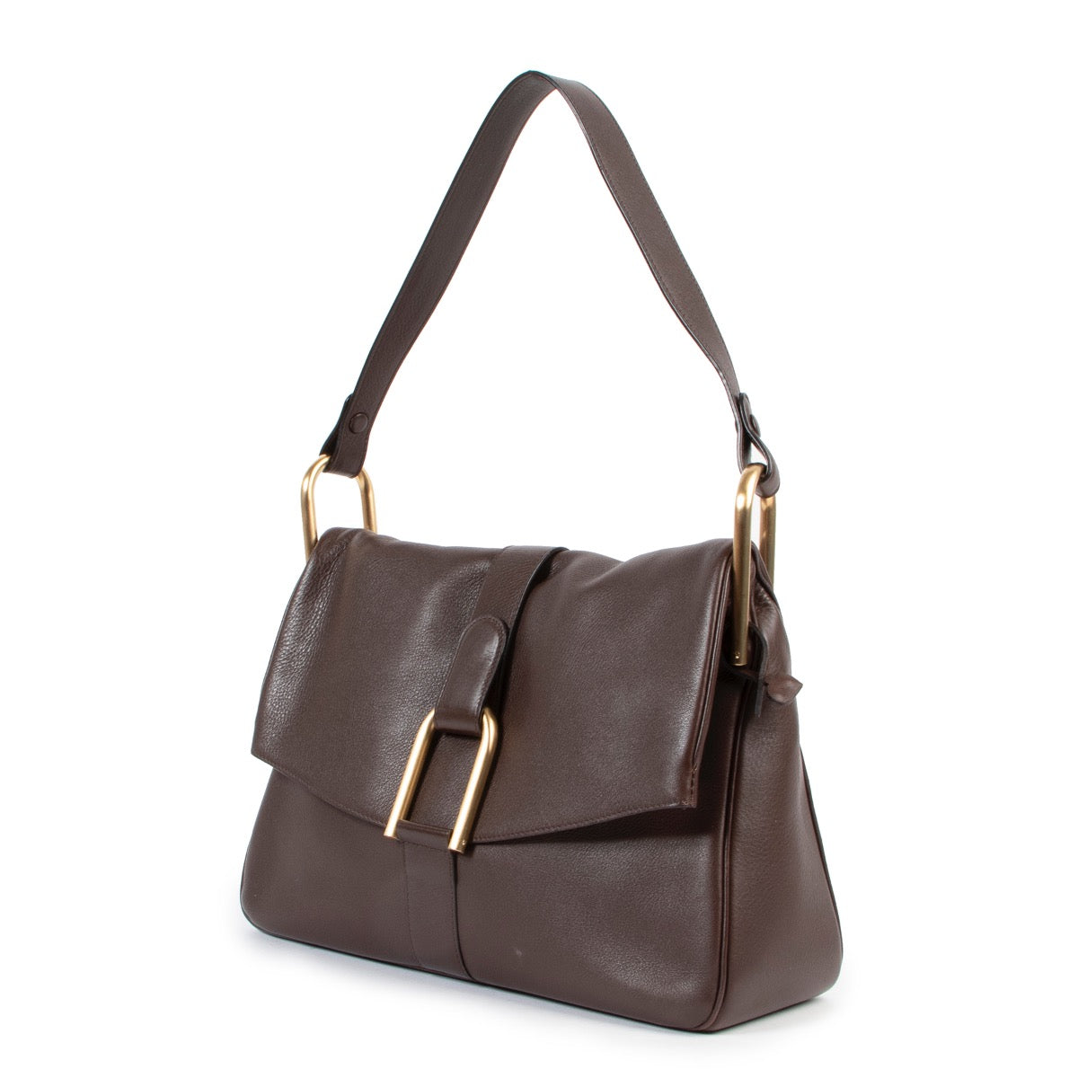 Delvaux Brown Givry Shoulder bag
