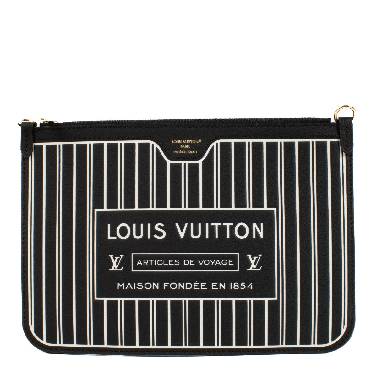 shop 100% authentic second hand Louis Vuitton Black Neverfull Inside Out Clutch on Labellov.com