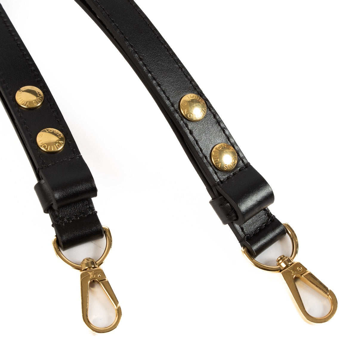 shop 100% authentic second hand Louis Vuitton Black Dauphine MM Strap on Labellov.com