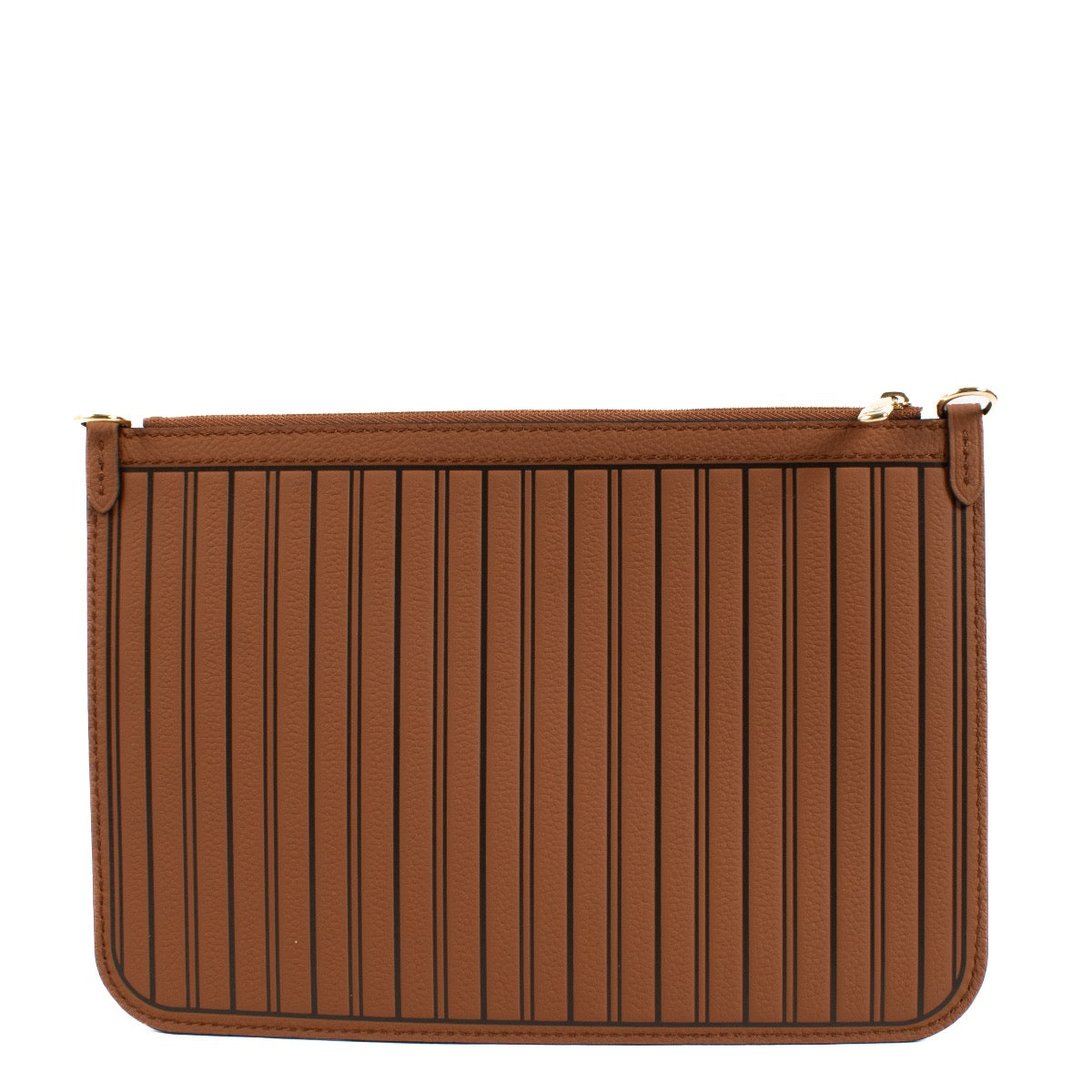 shop 100% authentic second hand Louis Vuitton Tan Neverfull Inside Out Clutch on Labellov.com