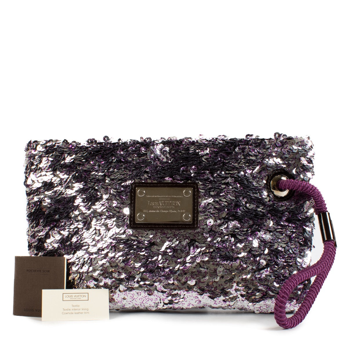 shop 100% authentic second hand Louis Vuitton Sequin Rococo Clutch on Labellov.com