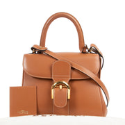 Delvaux Cognac Rodéo Calf Brillant PM