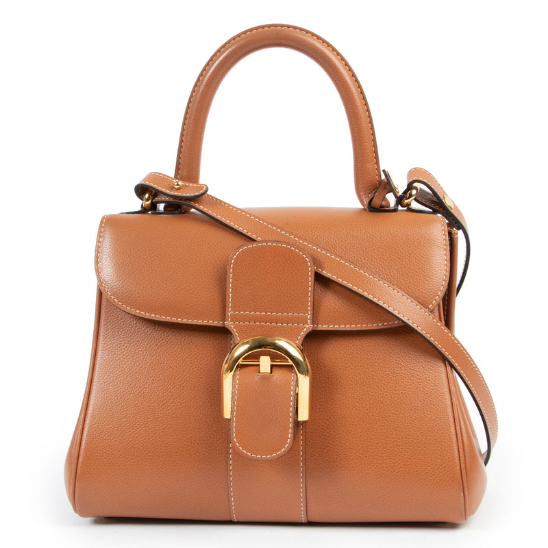 Delvaux Cognac Rodéo Calf Brillant PM