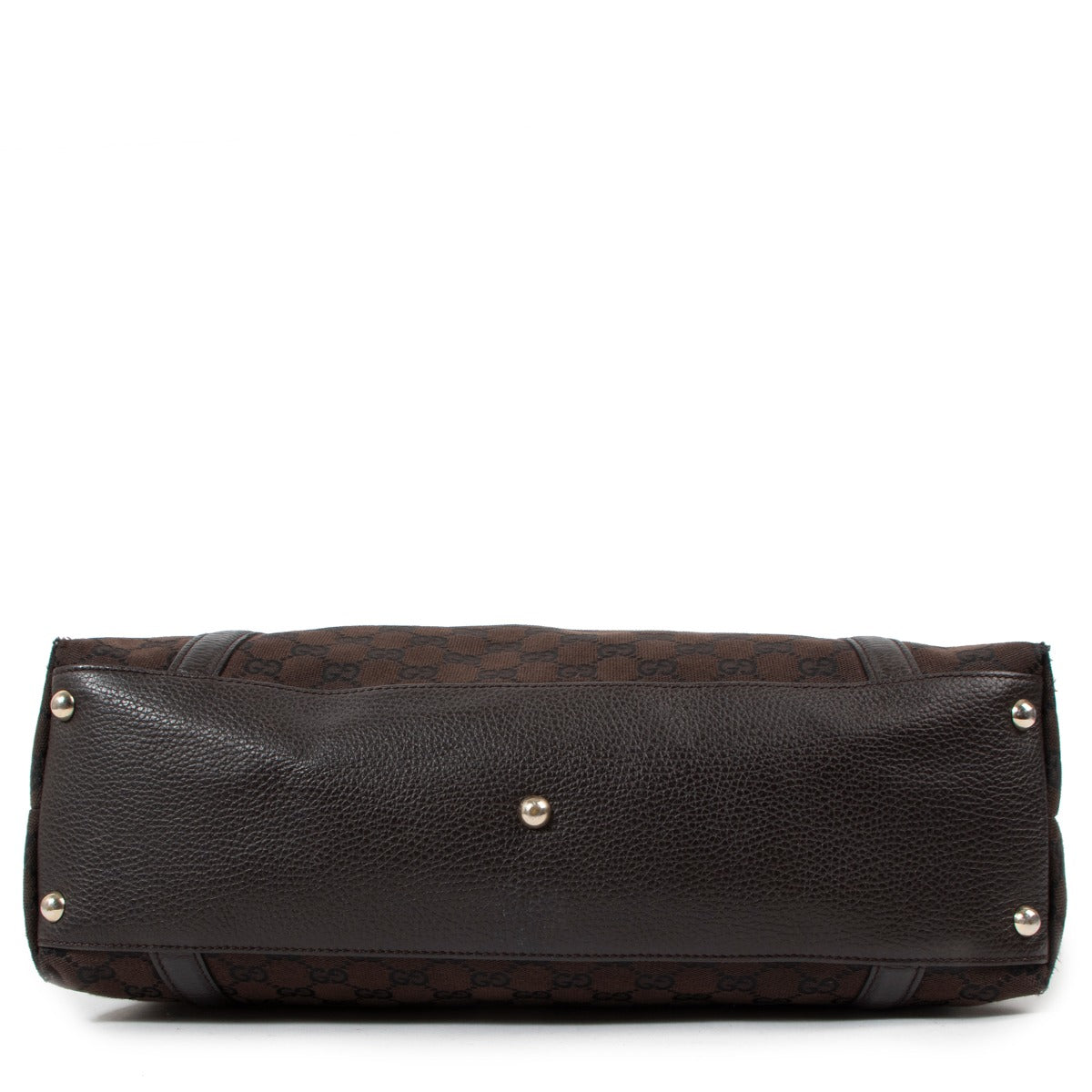 Gucci Black GG Canvas Tote Bag