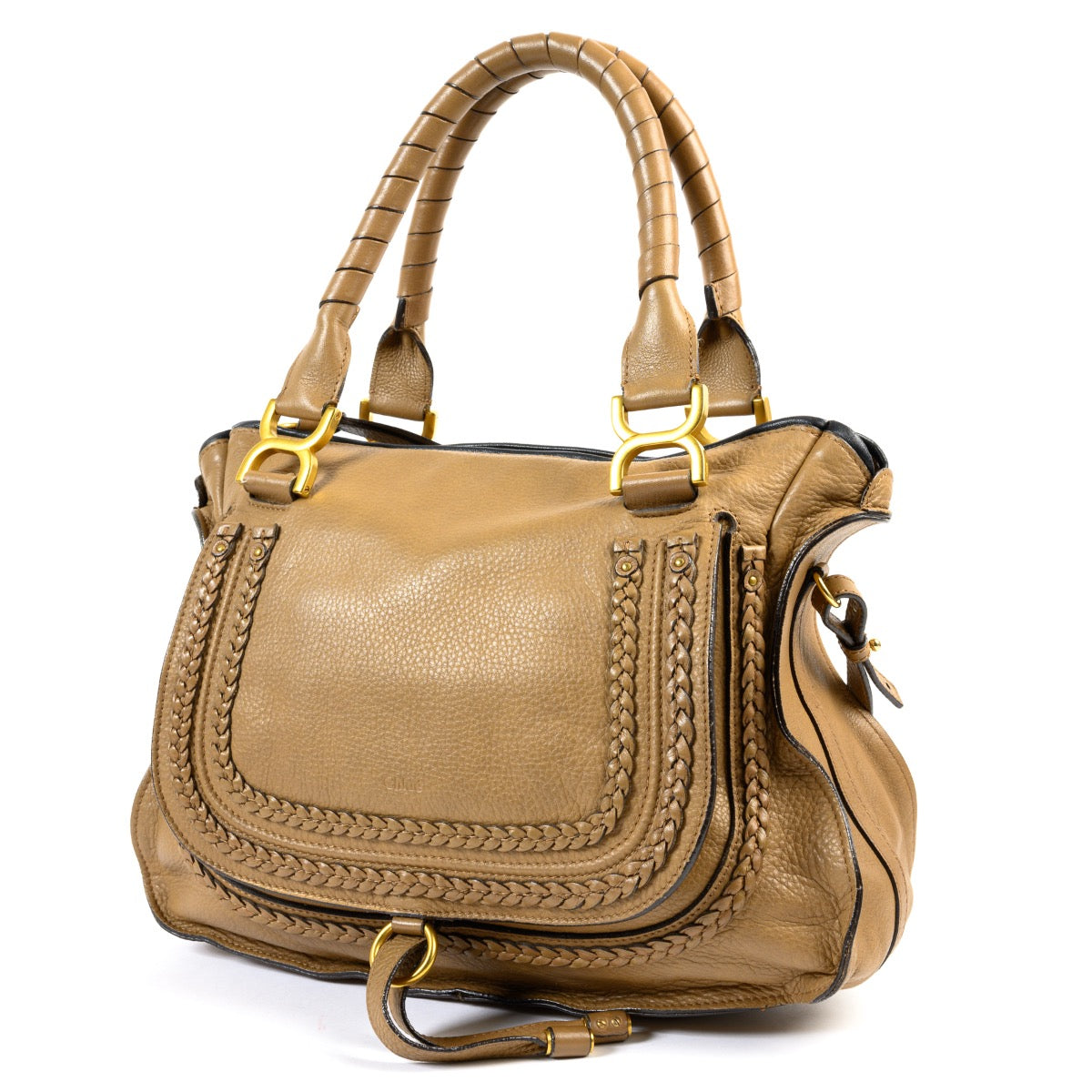 Sac porté épaule Marcie en taupe Chloé