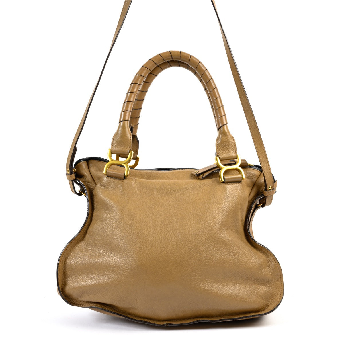Sac porté épaule Marcie en taupe Chloé