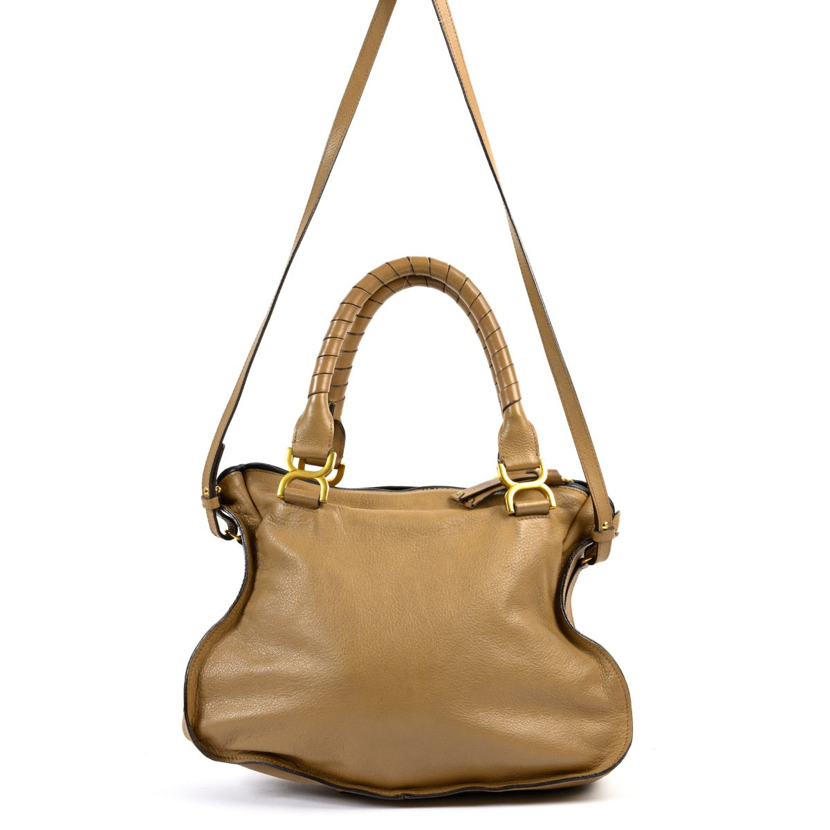 Sac porté épaule Marcie en taupe Chloé