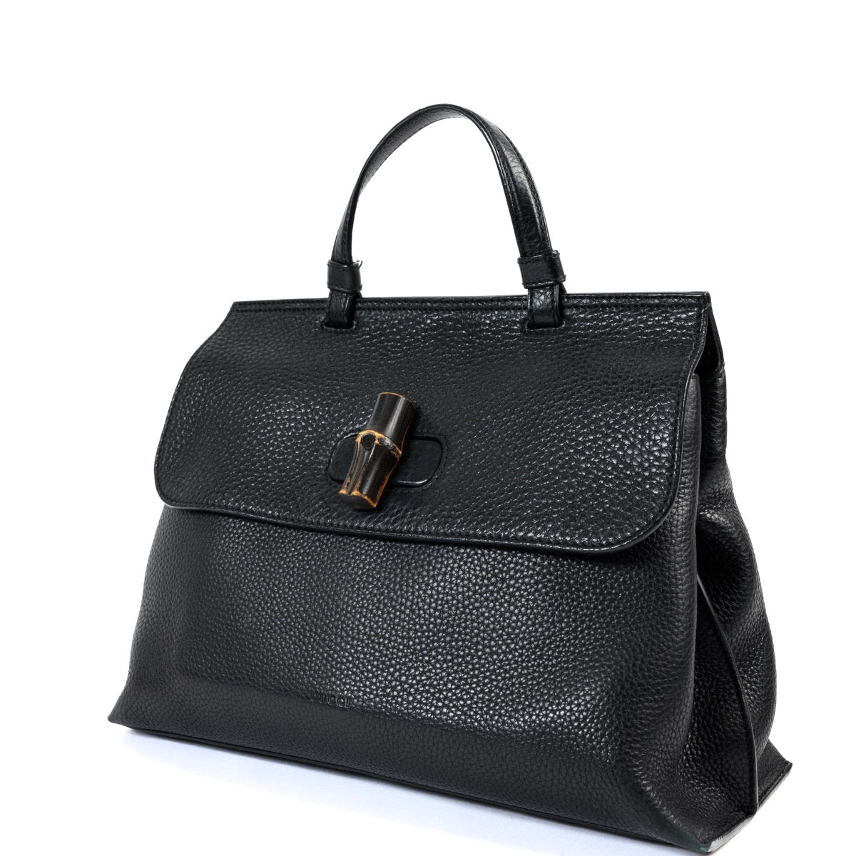 Shop safe online Gucci Black Leather Daily Shoulder Bag