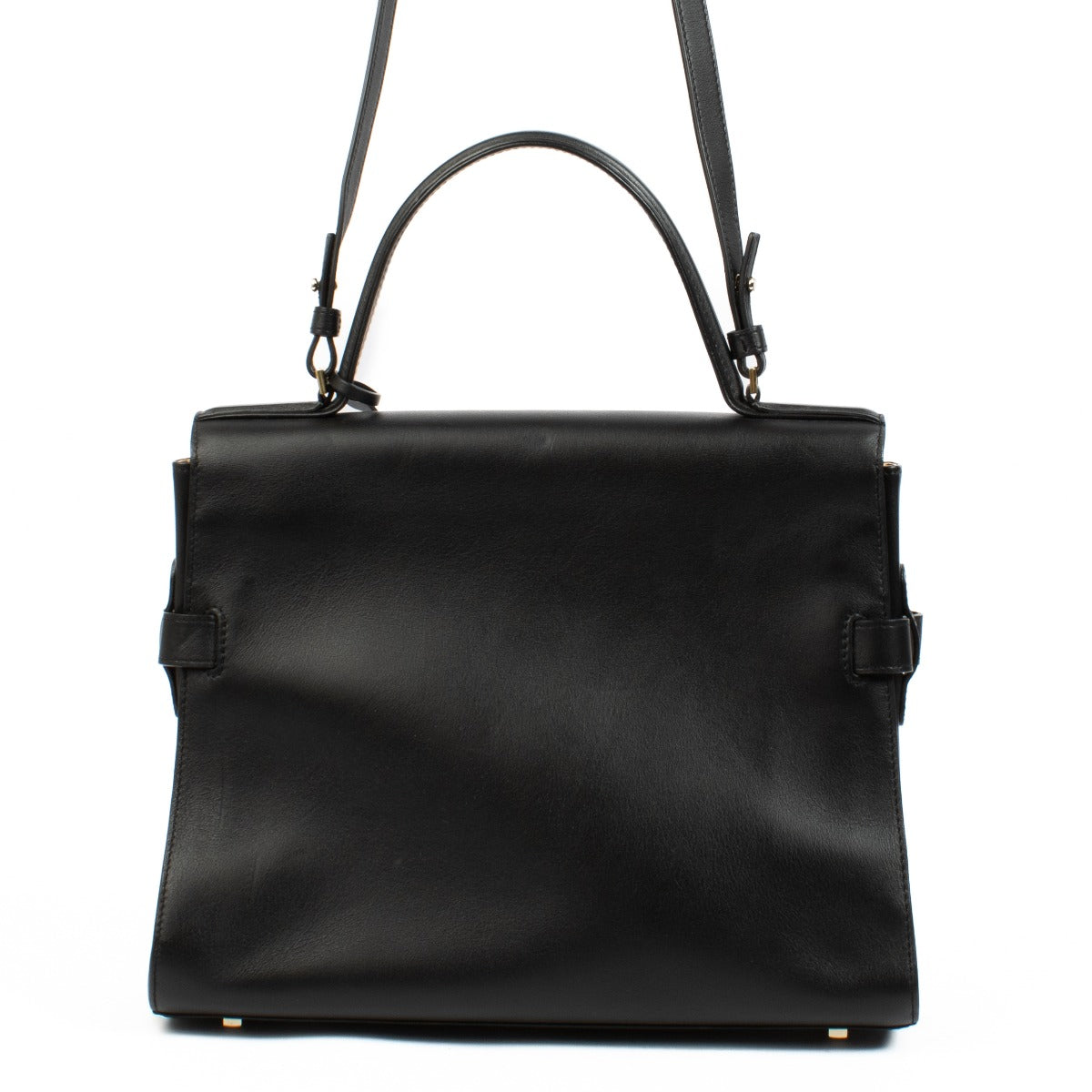 Delvaux Black Calf Souple Tempête GM