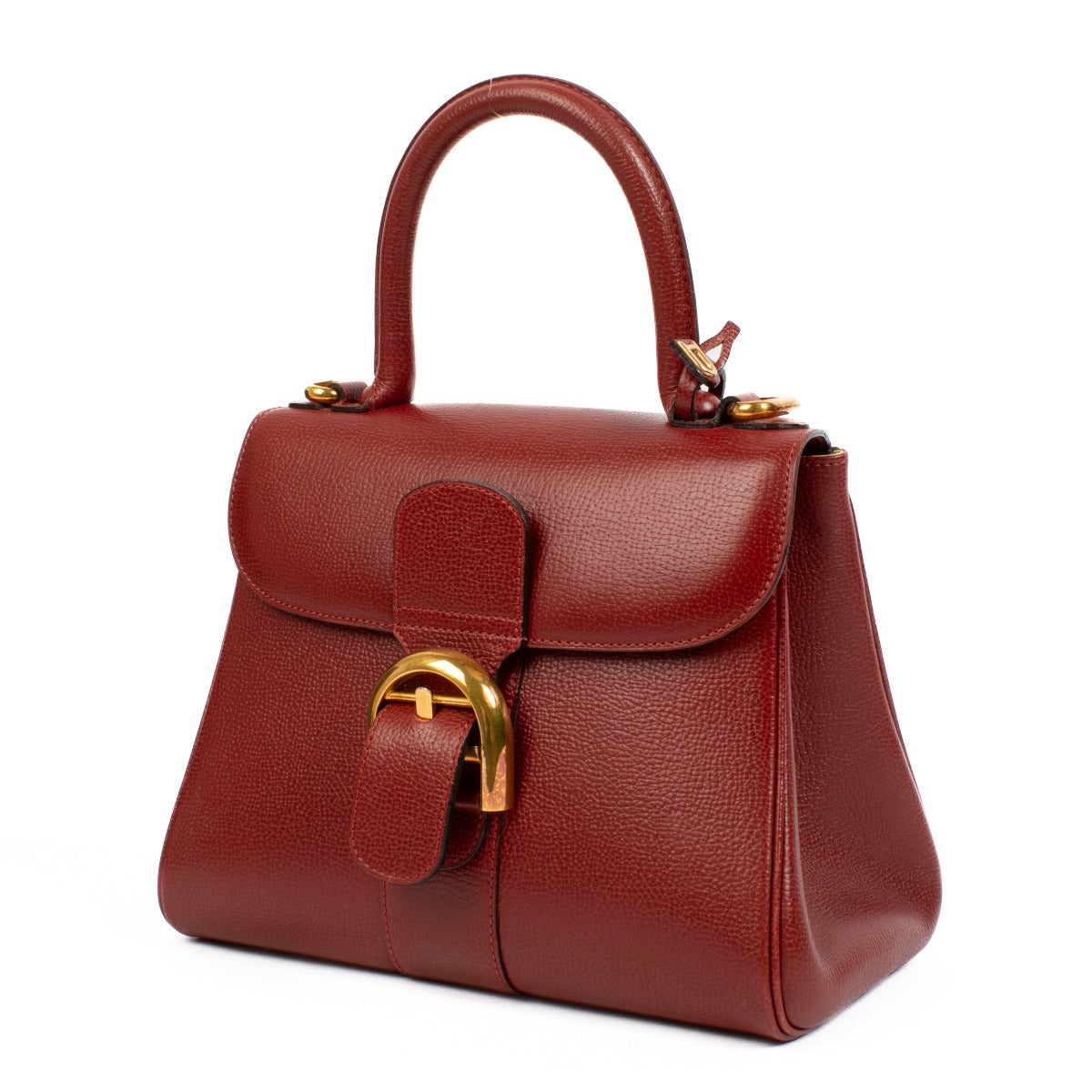 authentic pre loved Delvaux Red PM Brillant on Labellov.com