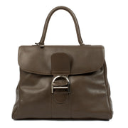 authentic pre loved Delvaux Taupe Souple GM Brillant on Labellov.com