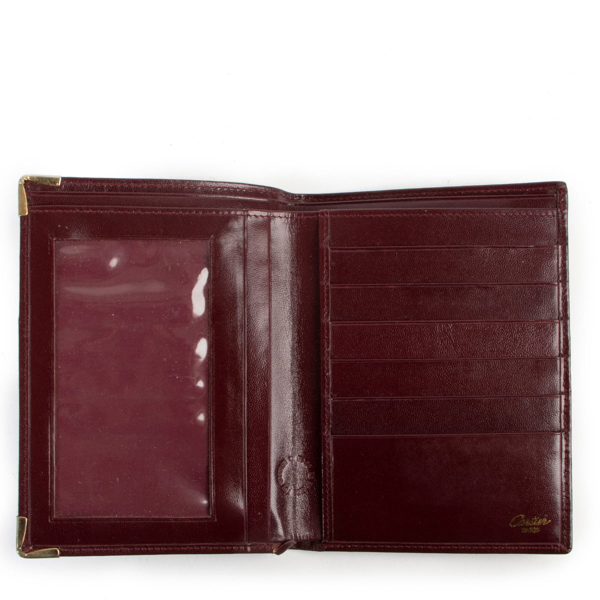 Cartier Burgundy Wallet