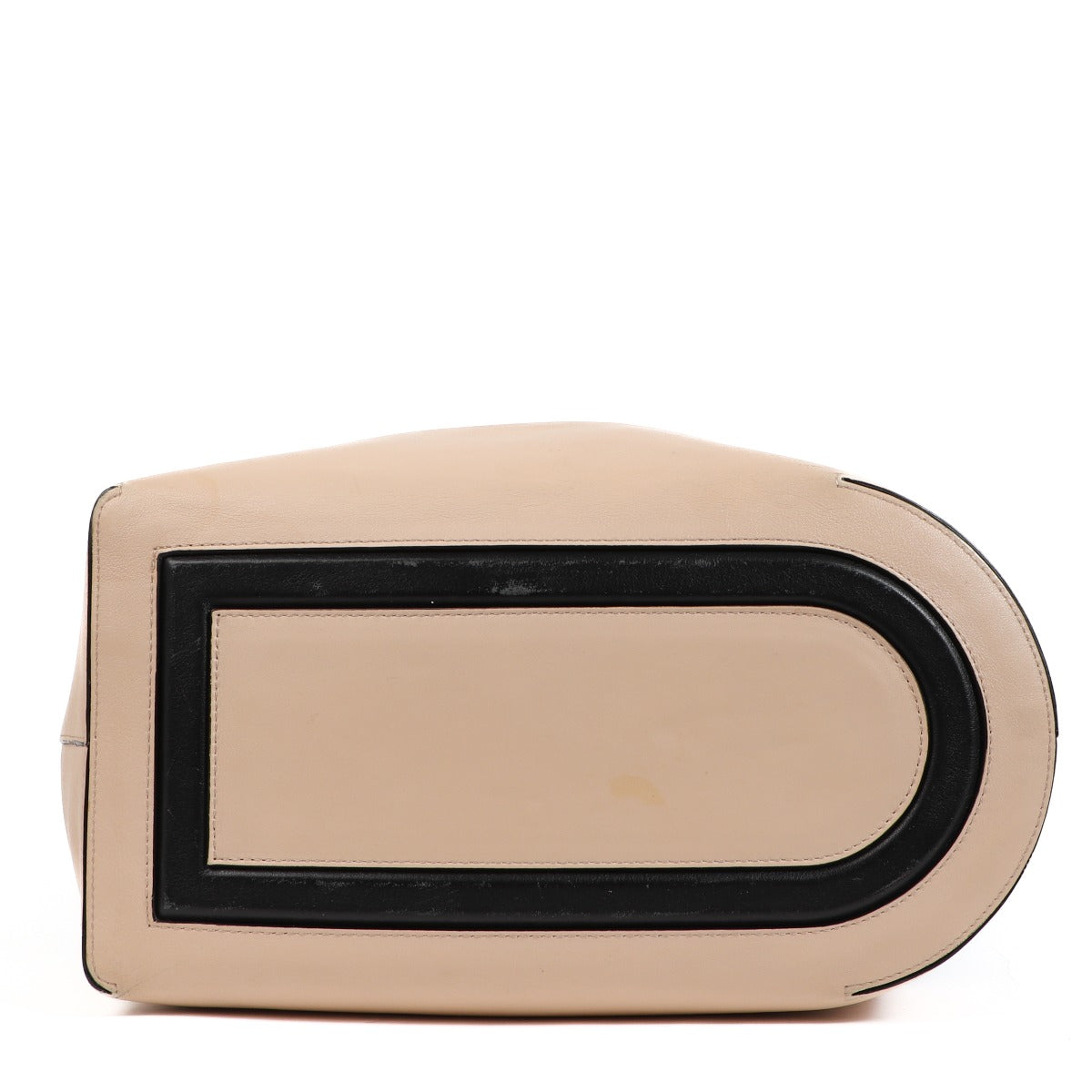 Delvaux Every D Hobo Allure Bicolore Zwart/Nude
