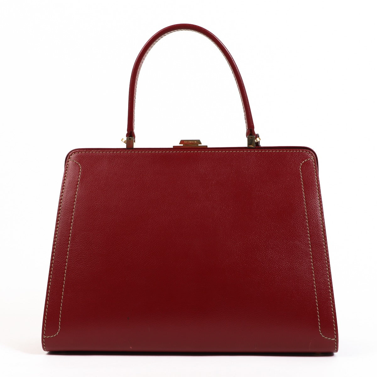 Delvaux Classico GM Red Jumping Handtas