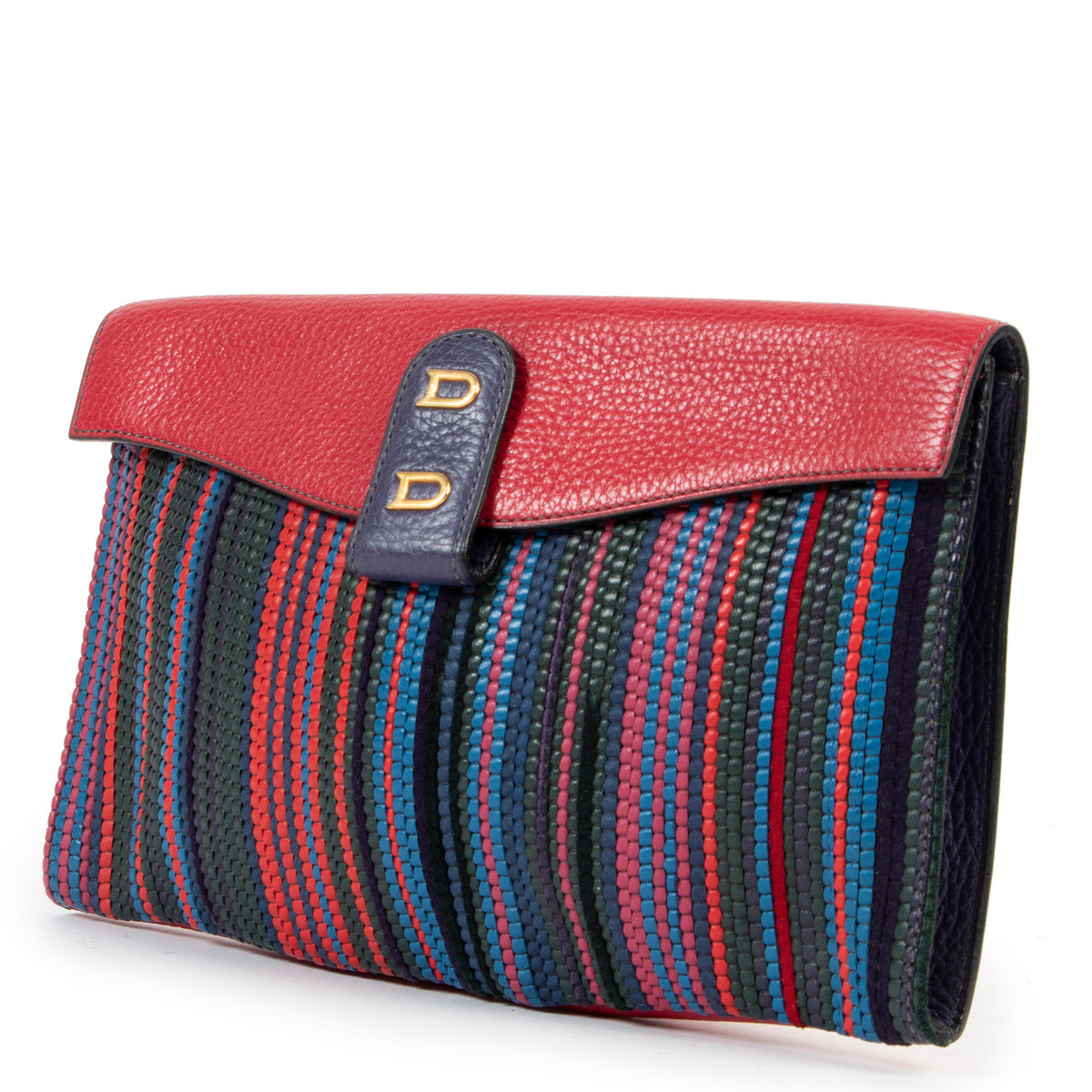 Delvaux Clutch Multicolour Toile De Cuir for the best price at Labellov