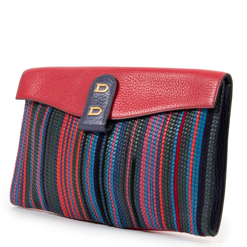 Delvaux Clutch Multicolour Toile De Cuir for the best price at Labellov