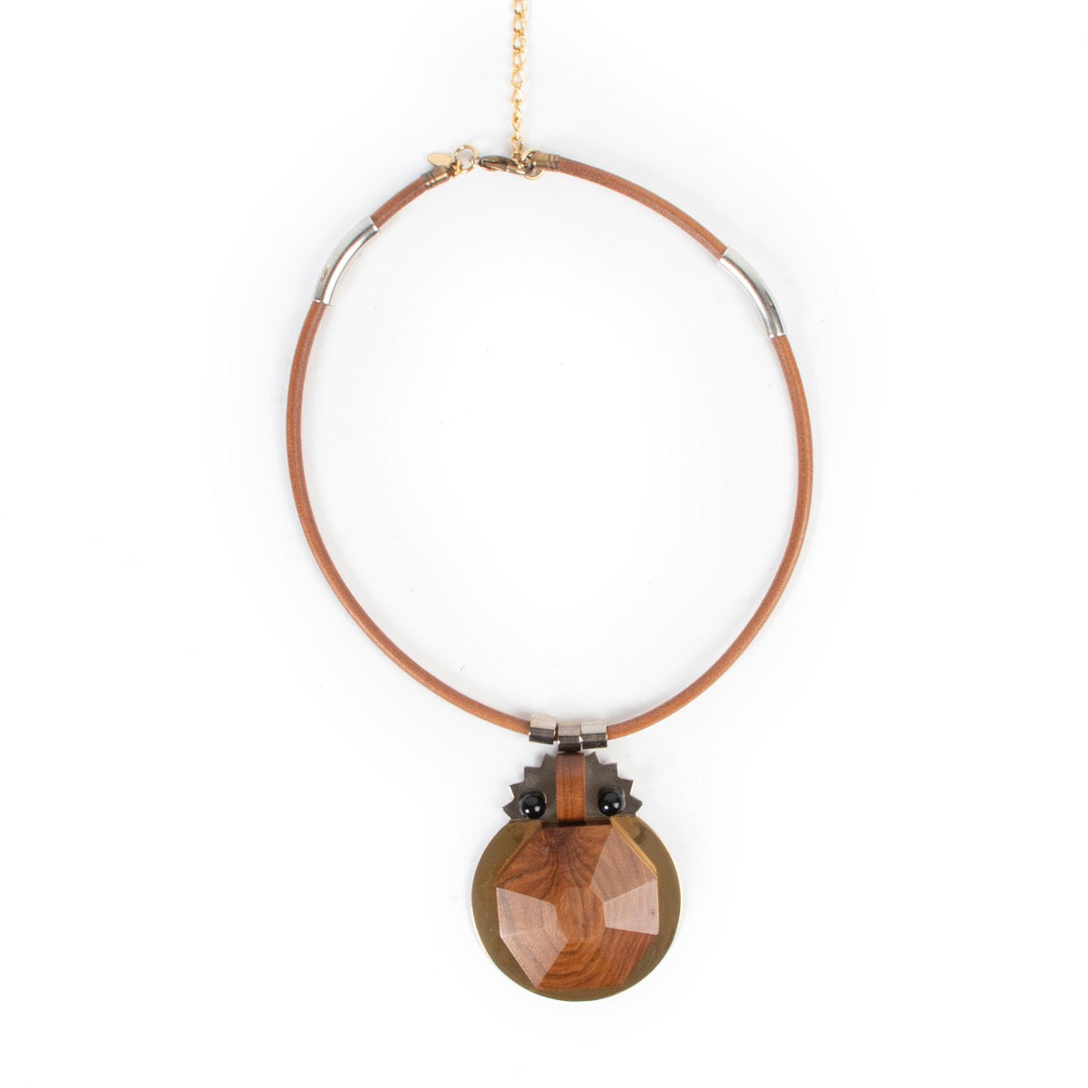 Shop safe online 100% authentic second hand Marni Wood and Resin Necklace at Labellov online or in store.