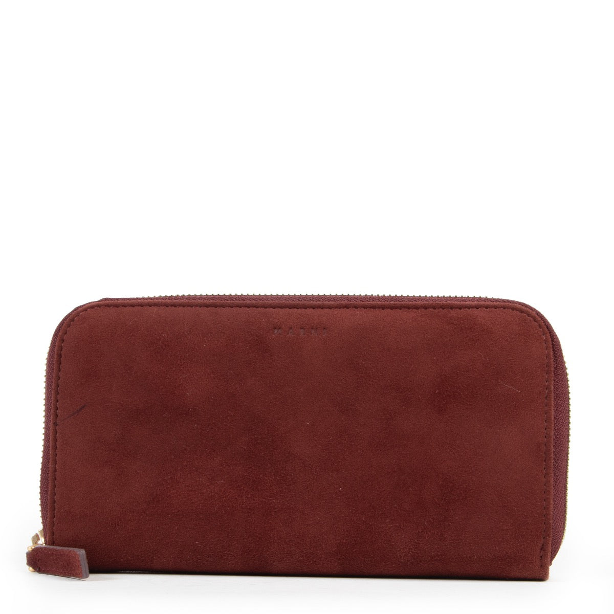 Buy this Marni Burgundy Wallet online or in store at Labellov for a reasonable price.