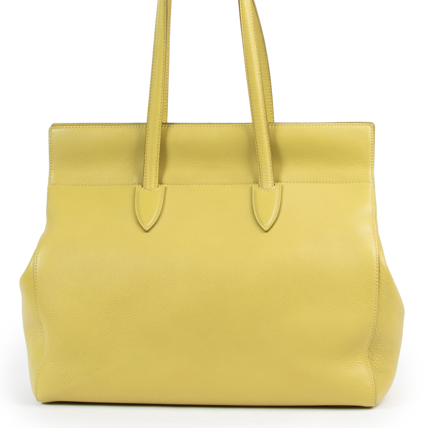 Max Mara Lime Green Shoulder bag available at Labellov online and in store.