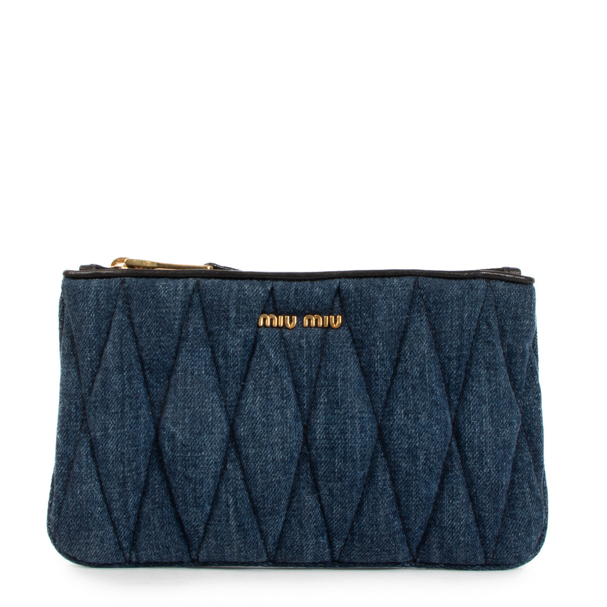 Miu Miu Denim Clutch
