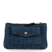 Miu Miu Denim Clutch for the best price at Labellov secondhand luxury in Antwerp