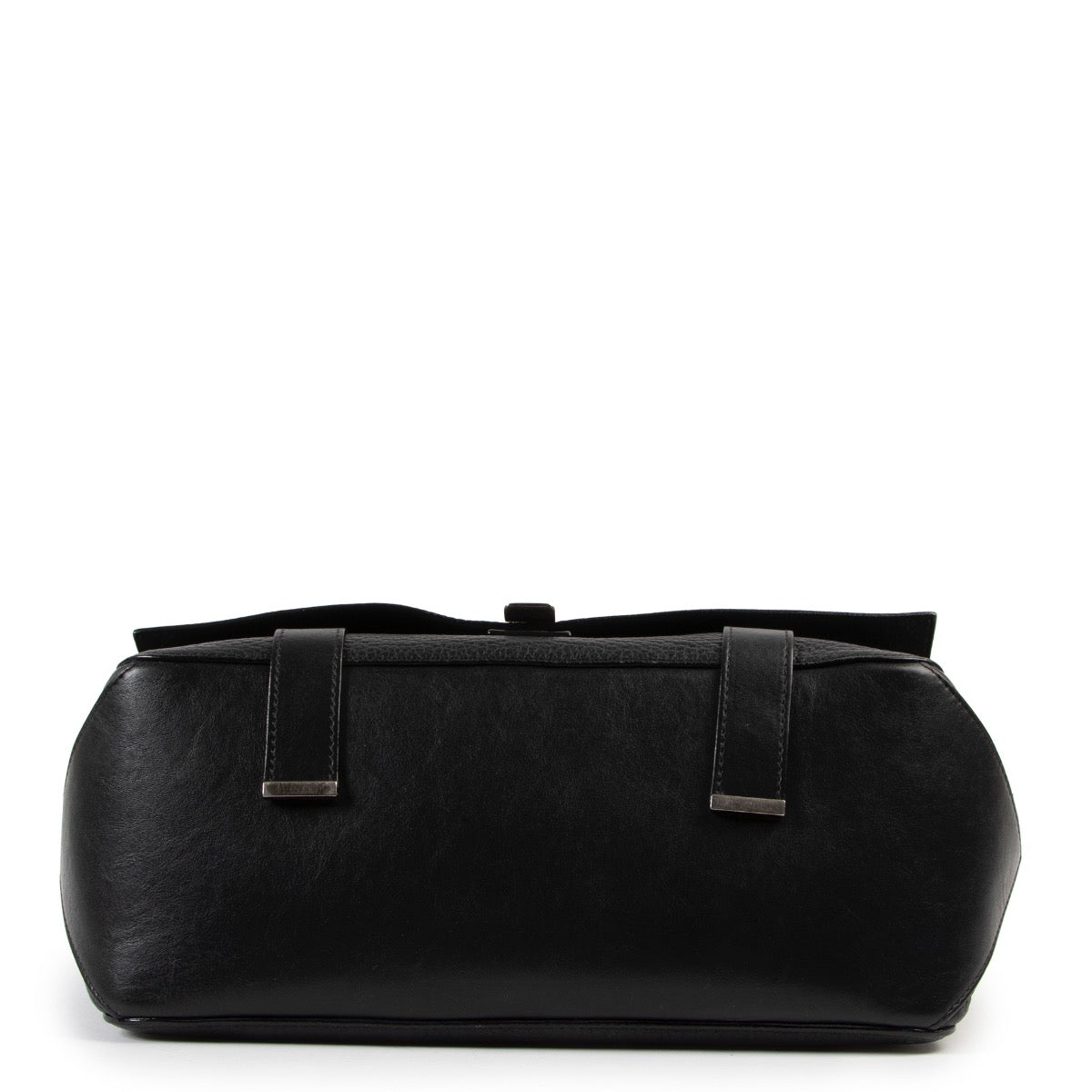Shop safe online at Labellov in Antwerp this 100% authentic Proenza Schouler Black Leather Crossbody Bag in very good preloved condition.