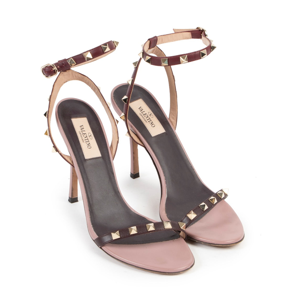 Valentino Purple Rockstud Pumps - Size 38 online or in store at Labellov Antwerp