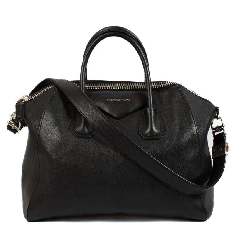 shop 100% authentic second hand Givenchy Black Medium Antigona Bag on Labellov.com
