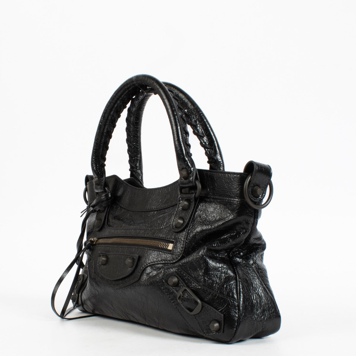 shop 100% authentic second hand Balenciaga Black Le City First Bag on Labellov.com