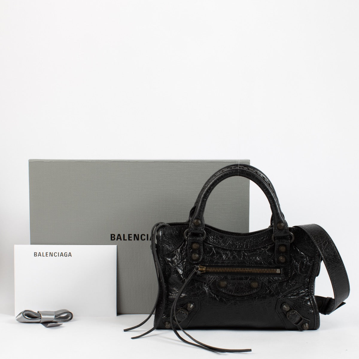 Sac Mini Balenciaga Arena Le City Noir