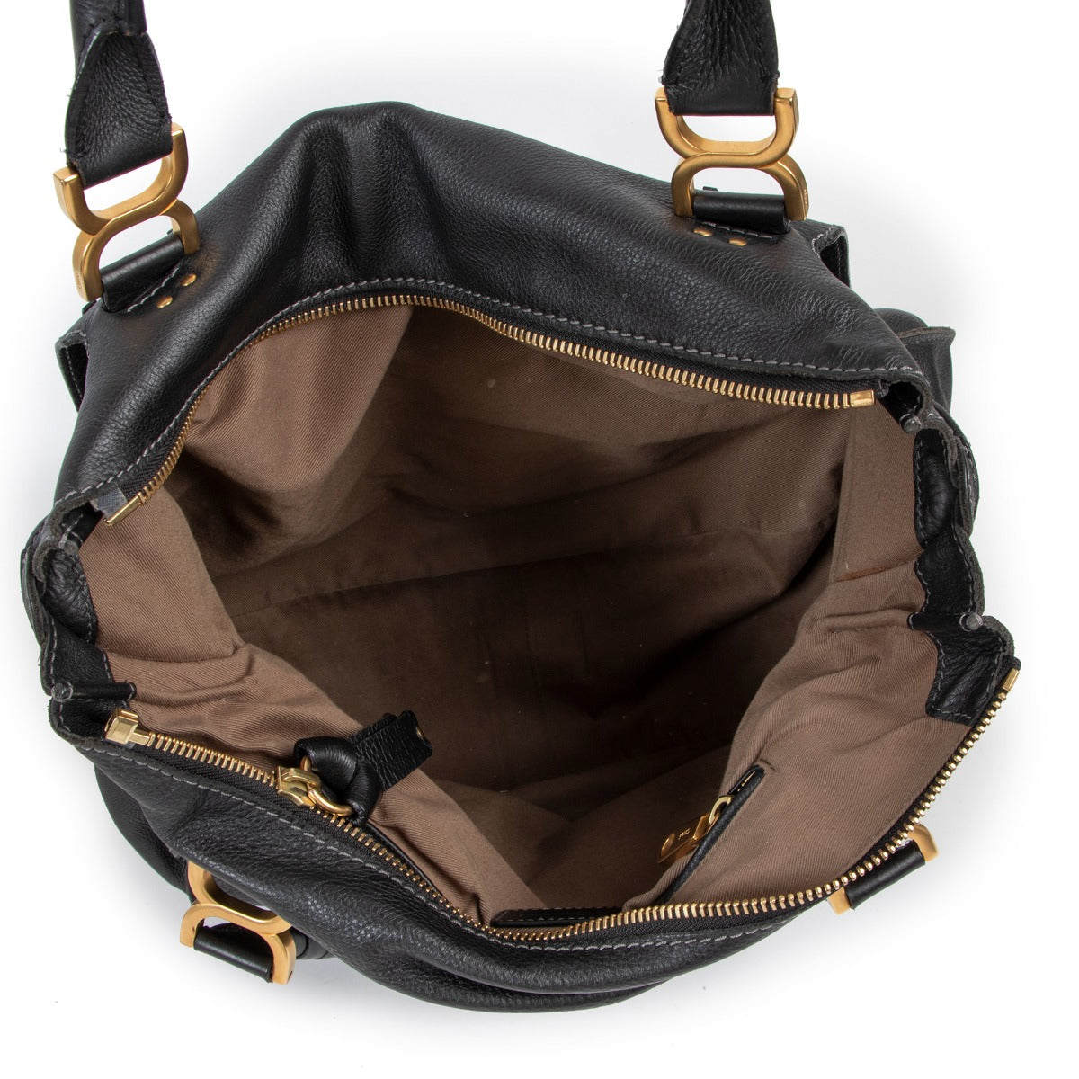 Chloé Black Marcie Large Handbag