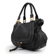 Chloé Black Marcie Large Handbag