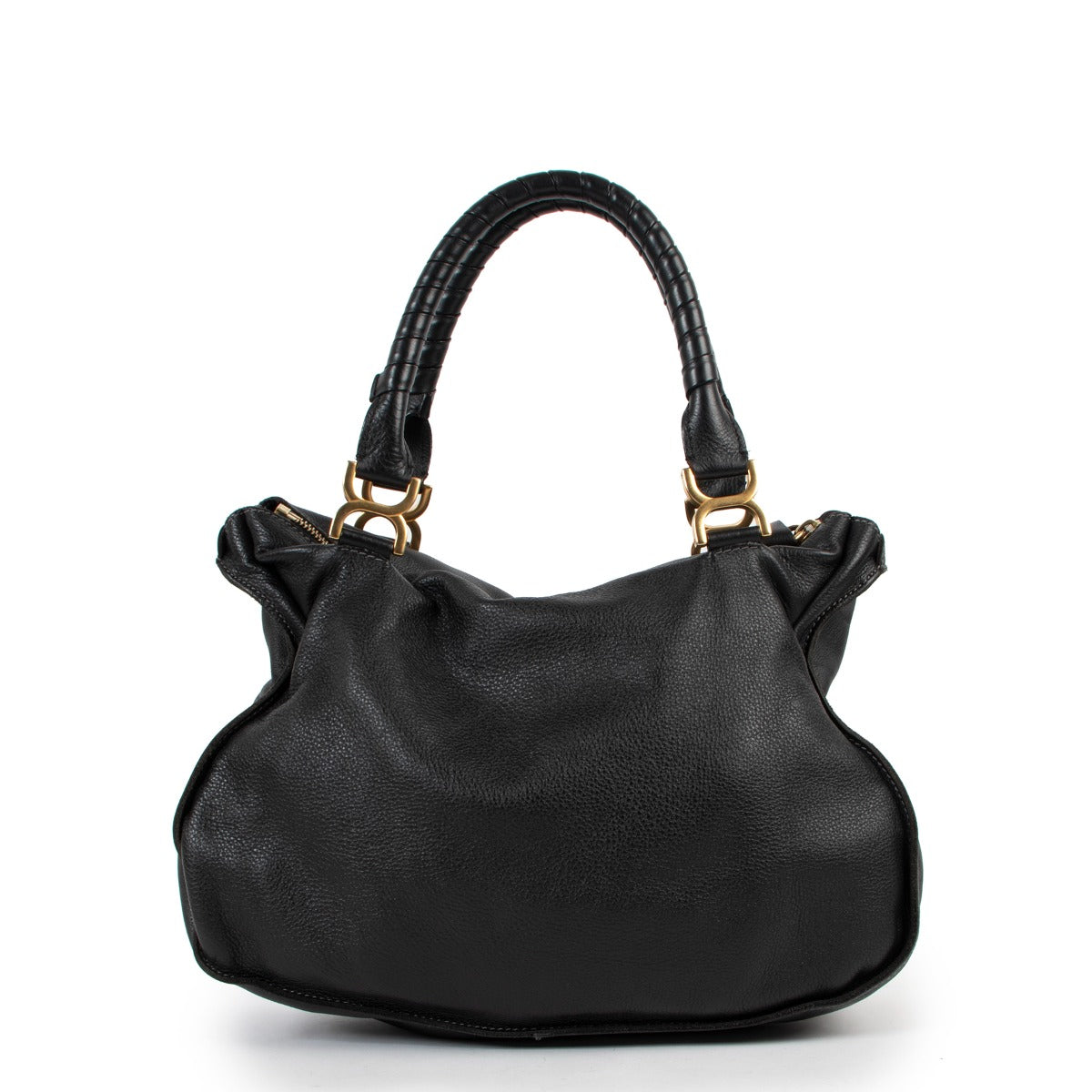 Chloé Black Marcie Large Handbag