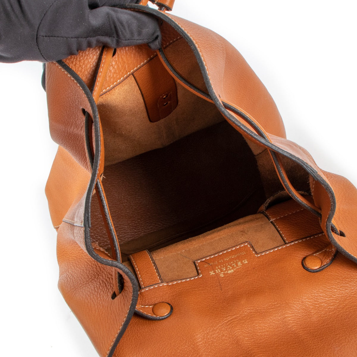 Sac à dos Delvaux Soleil Cognac