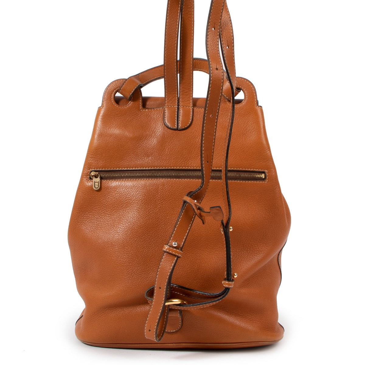 Sac à dos Delvaux Soleil Cognac
