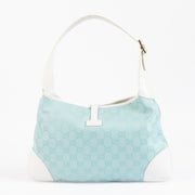 Shop 100% authentic second hand Gucci Blue GG Canvas Small Jackie Bag on Labellov.com
