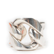 Hermès Silver Capture Band Ring