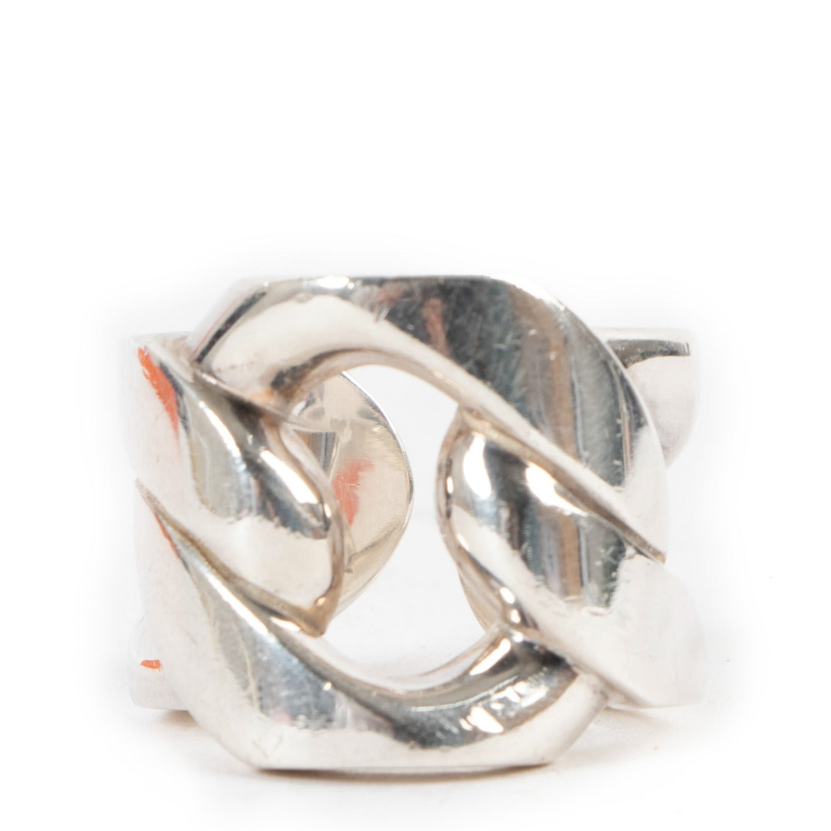 Hermès Silver Capture Band Ring