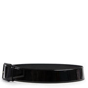 Shop safe online 100% authentic second hand Miu Miu Black Patent Leather Belt - Size 90 in very good excellent condition at the right price at Labellov in Antwerp.