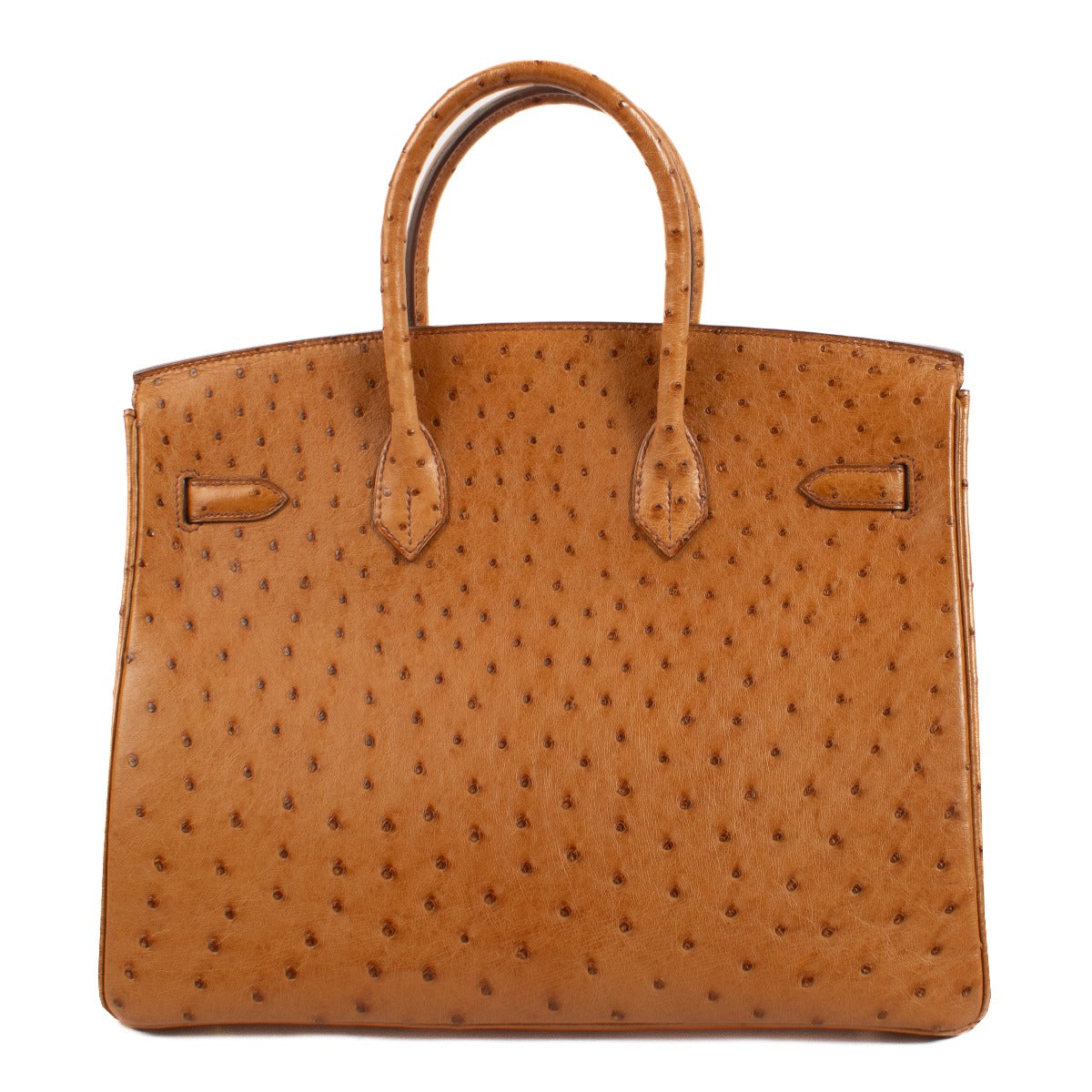 Hermès Birkin 35 Autruche Gold GHW