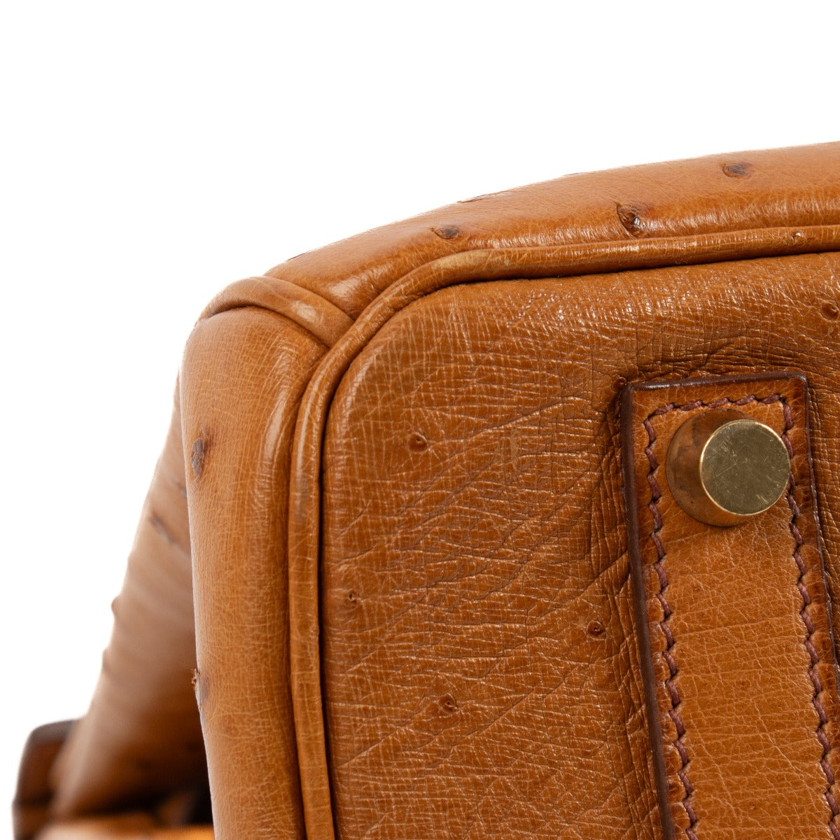 Hermès Birkin 35 Autruche Gold GHW