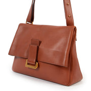Shop safe online 100% authentic second hand Delvaux Brown Relais Trotteur Alezan Shoulder Bag in very good condition at the right price at Labellov in Antwerp.