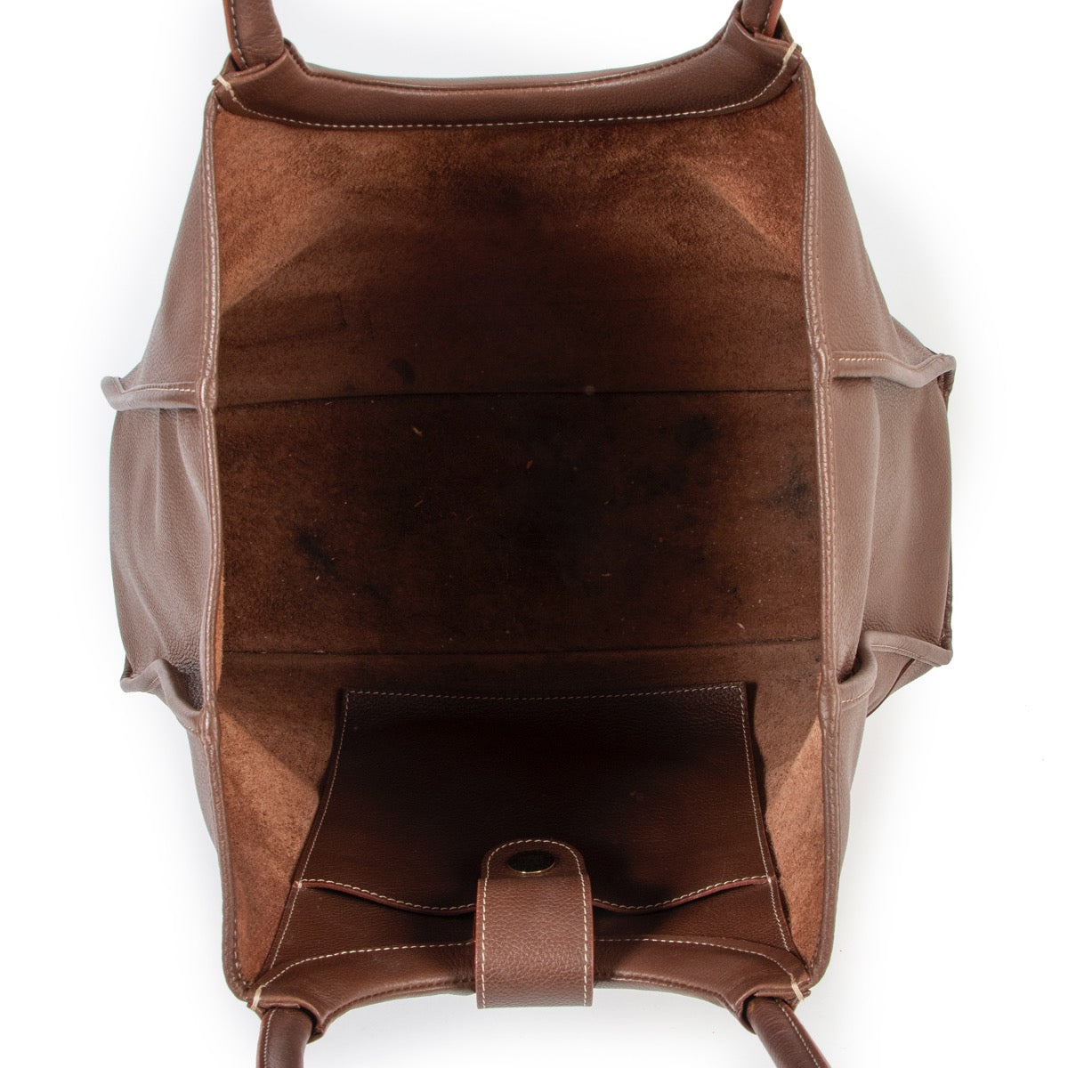 Shop safe online 100% authentic second hand Delvaux Brown Mirage Shoulder bag in very good condition.
