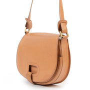 Shop safe online 100% authentic second hand Delvaux Nude Kate GM Crossbody Bag at the right price at labellov in Antwerp.