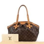 shop safe online 100% authentic second hand Louis Vuitton Monogram Tivoli GM Shoulder bag in very good condition at Labellov in Antwerp.