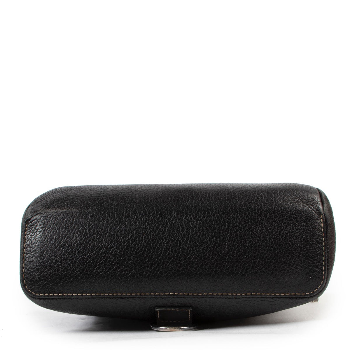 Delvaux Black Leather Shoulder Bag