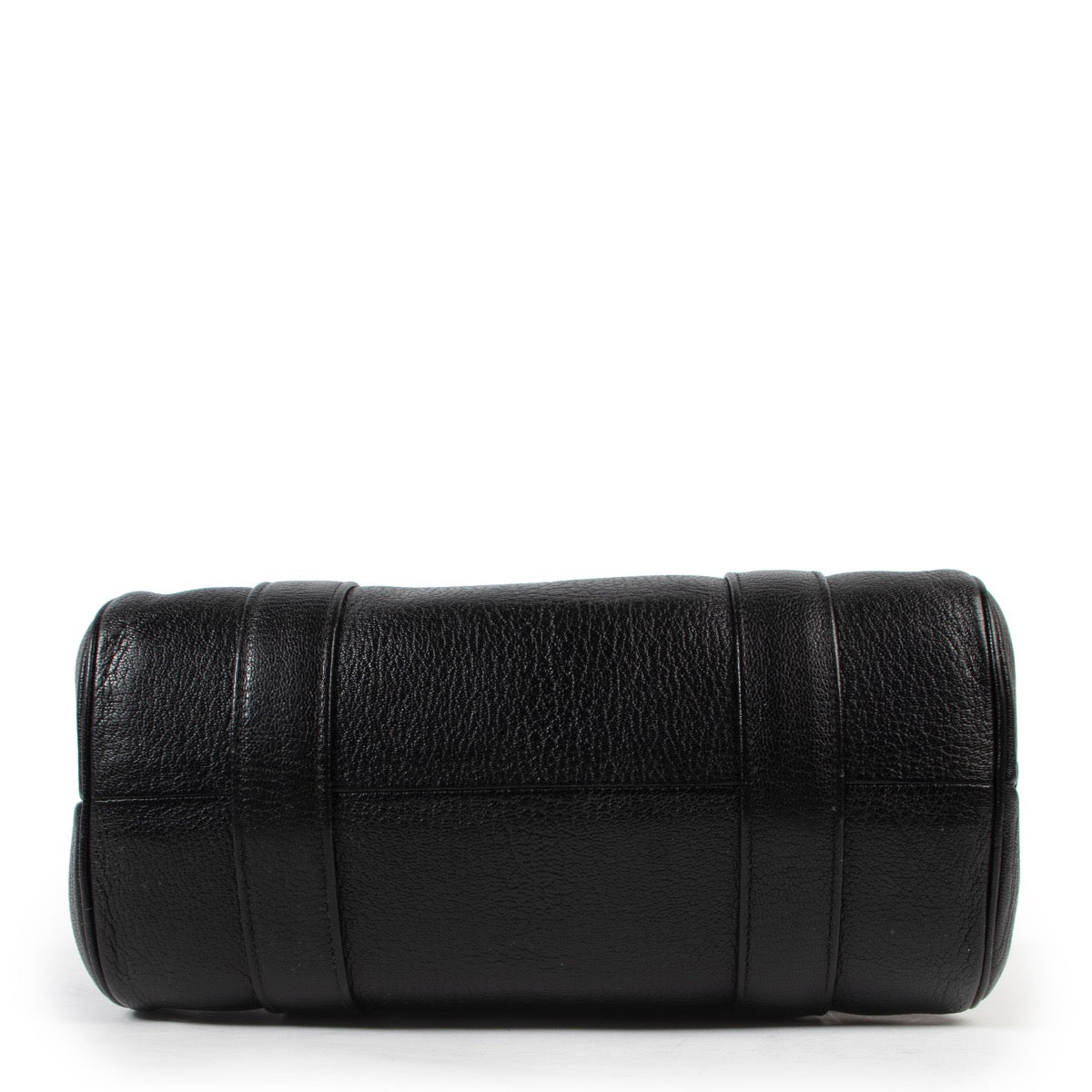 Delvaux Black Goatskin Loft Shoulder Bag