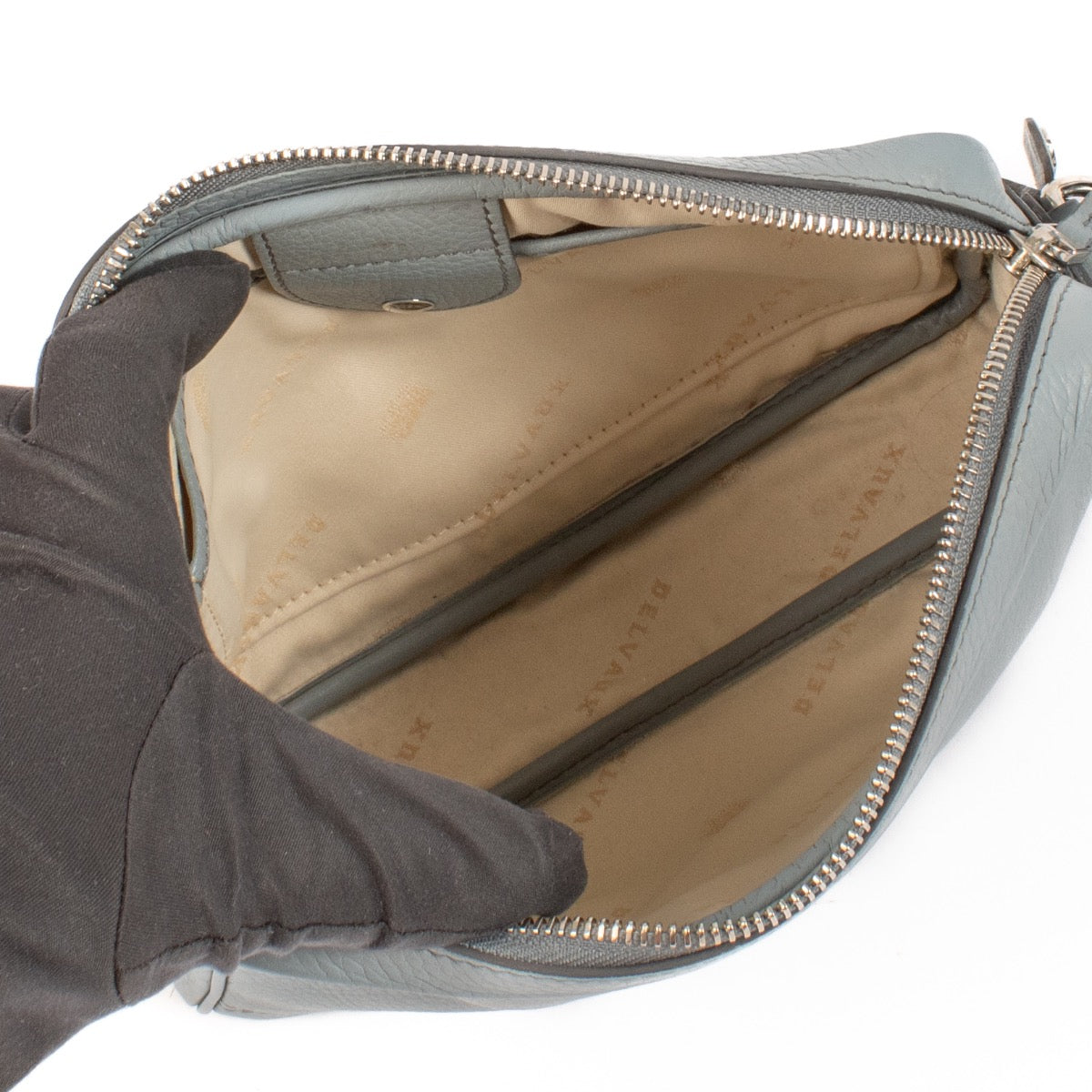 shop 100% authentic second hand Delvaux Blue Leather Crossbody Bag on Labellov.com