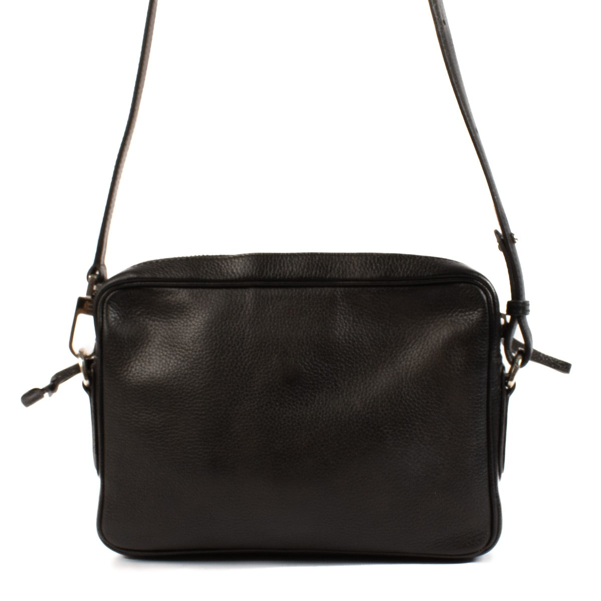 shop 100% authentic second hand Delvaux Black Leather Crossbody Bag on Labellov.com